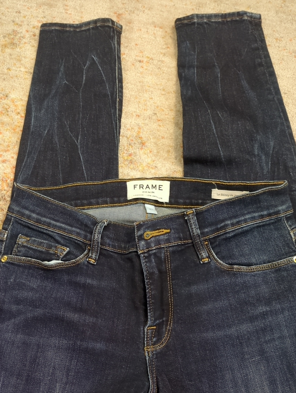 Frame Denim Men's Indigo Skinny Jeans